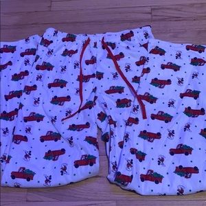 Micky mouse Christmas pj pants